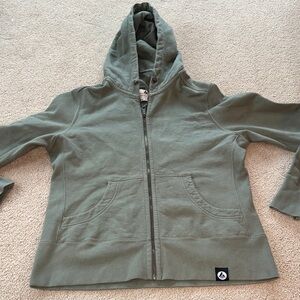 American Giant full zip hooded sweatshirt
